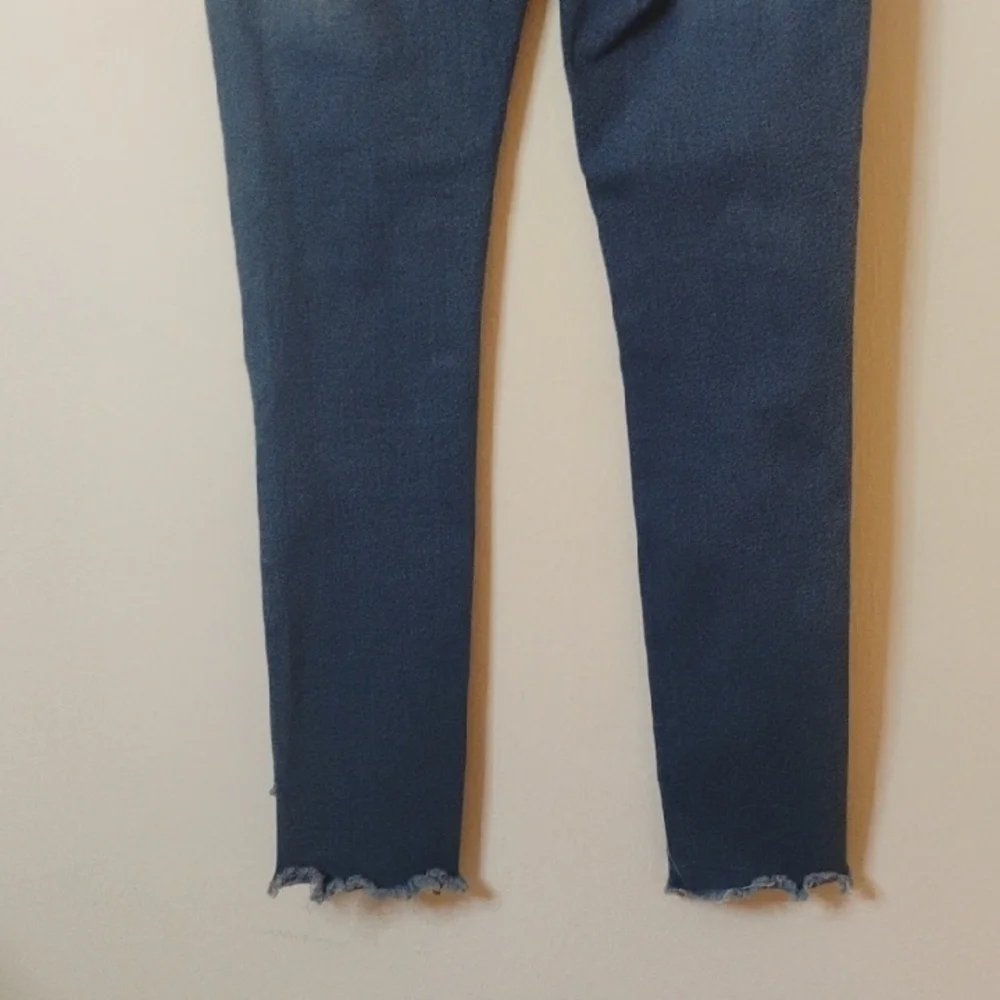 Joe's Jeans Dark Blue Frayed Hem Kids Denim
